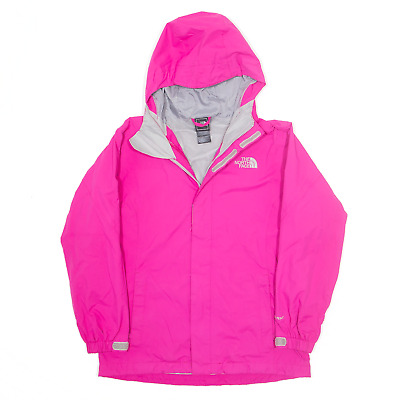 THE NORTH FACE Hyvent Rain Jacket Pink Girls L
