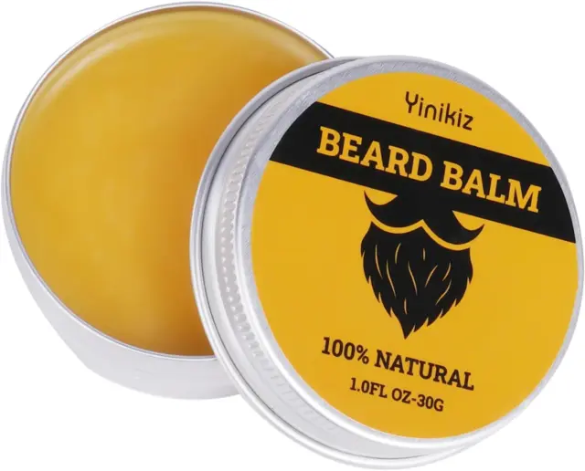 LOPHE Cera per Barba, 30G Cera Barba Uomo per Cura Della Barba, Cera Barba Idrat