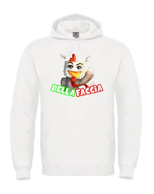 Felpa Girocollo Youtuber Kendal - Unisex, Bambini E Adulti, Cotone E Poliestere