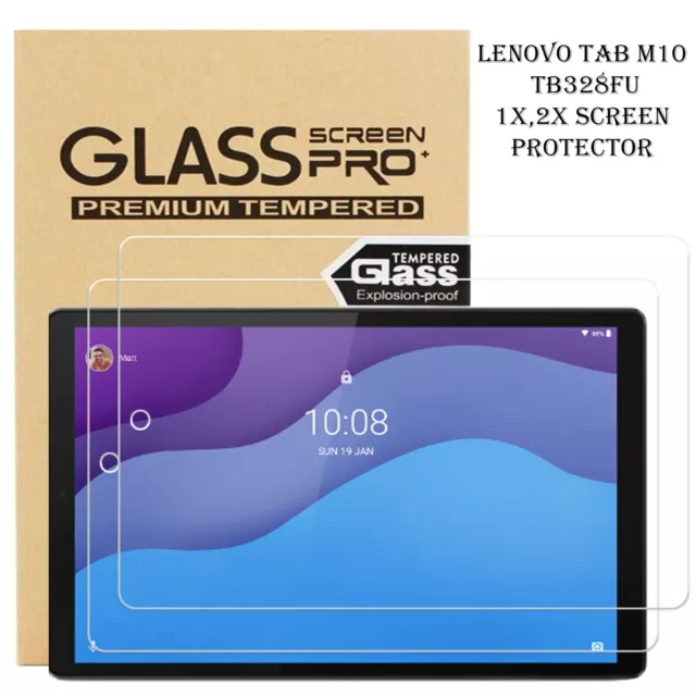 Tempered Glass For Lenovo Tab M10 HD 3rd Gen 10.1 TB328FU 1x 2x Screen Protector