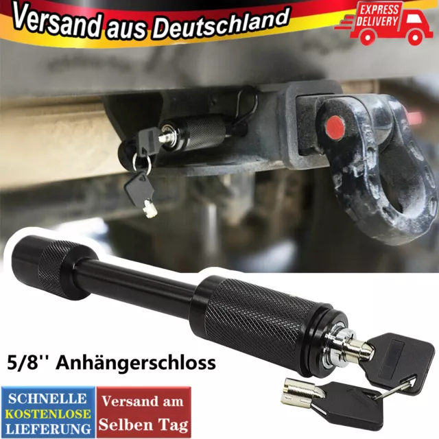 5/8'' Anhängerschloss Diebstahlsicherung Kupplungsschloss Diebstahlschutz