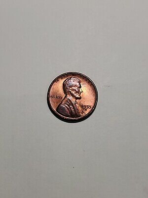 1955 s Bu uncirculated Lincoln Wheat Cent #23