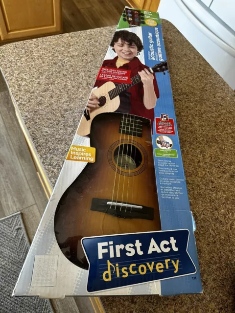 First Act Childrens Acoustic Guitar Kids Real Strings Starter Model FG 127