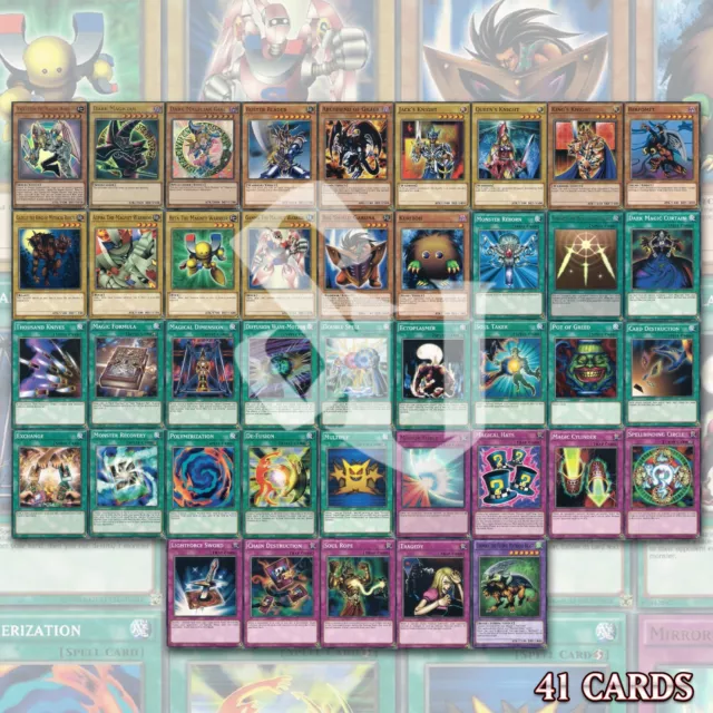 YUGI's POWERFUL Deck from BATTLE CITY 41 CARDS | RED DARK MAGICIAN GIRL YuGiOh🔥