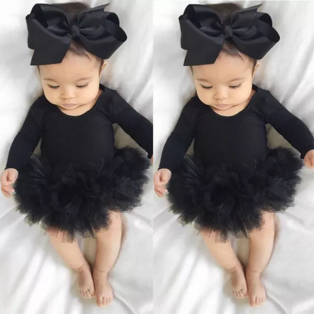 Set abiti fascia tutù tulle massiccio neonata bambina