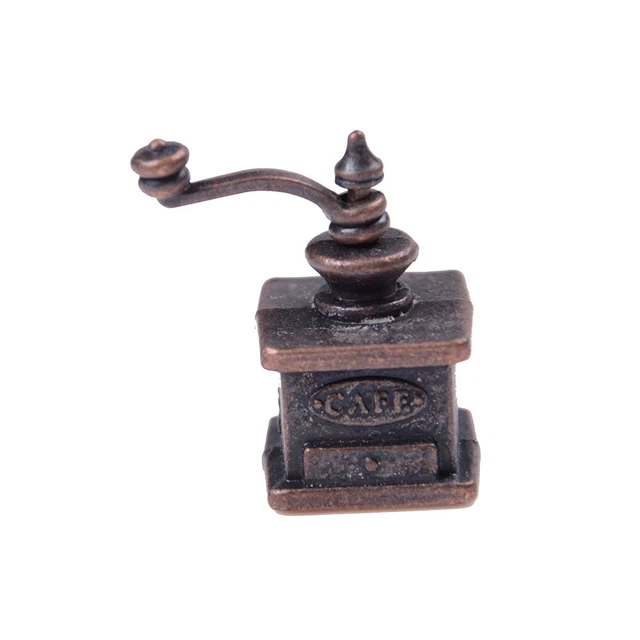 1/12 Casa de muñecas Miniatura Cocina Vintage Café para Muñecas RegalosRS$v