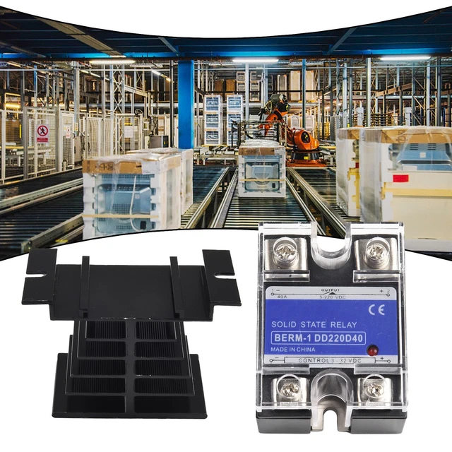 WIDE TEMPERATURE RANGE DC Control DCDC Solid State Relay Module SSR40DD ...