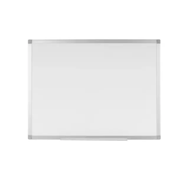 Q-Connect Aluminium Magnetic Whiteboard Noticeboard 900 x 600mm New + Free 24h