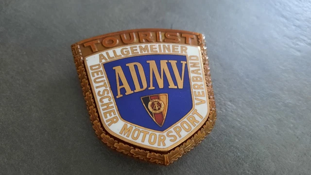 ALTE DDR AUTO Plakette - ADMV - TOURIST - emailliert Top EUR 69,90 - DE ALTE DDR AUTO Plakette - ADMV - TOURIST - emailliert Top EUR 69,90 - DE