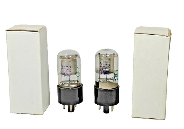 PAIR CV686 STC VR105-30 0C3 VT-200 VOLTAGE REGULATOR VALVE QUALITY NOS
