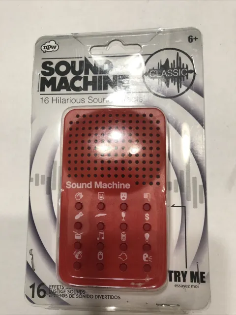 NPW Classic Red Sound Machine Hilarious Novelty Prank Portable 16