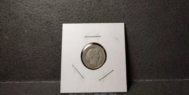 1906 Barber Dime - Early type silver!