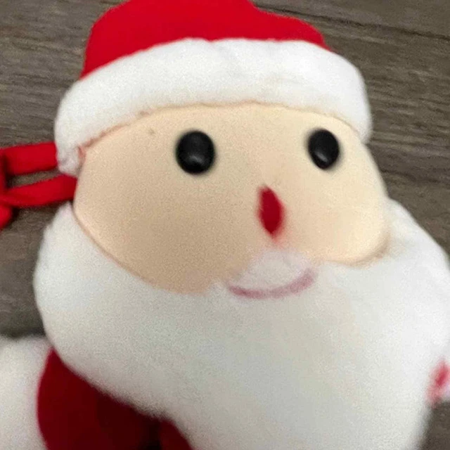 Kids II Santa Clause  Crib Pull Plush Vintage 1994