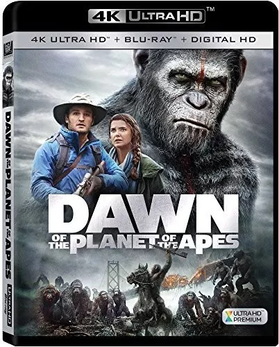 Dawn of the Planet of the Apes [New 4K UHD Blu-ray] With Blu-Ray, 4K Mastering