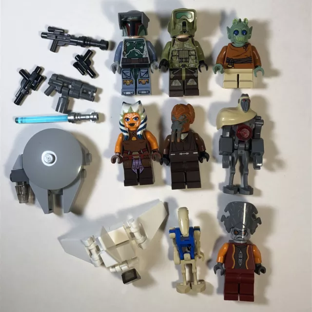 Lego Star Wars Minifigure Lot- Ahsoka, Plo Koon, Magna Guard, Clone Trooper