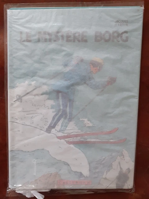 Plaque Metal Lefranc Couverture Le Mystere Borg Jacques Martin  Neuf 2