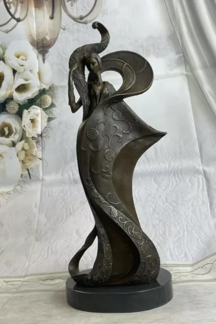 Art Deco By Kassin Handcrafted Hot Cast Museum Quality Artwork Bronze Sculpture