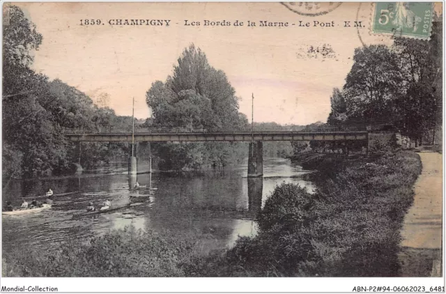 ABNP2-94-0169 - CHAMPIGNY - les bords de la marne - le pont