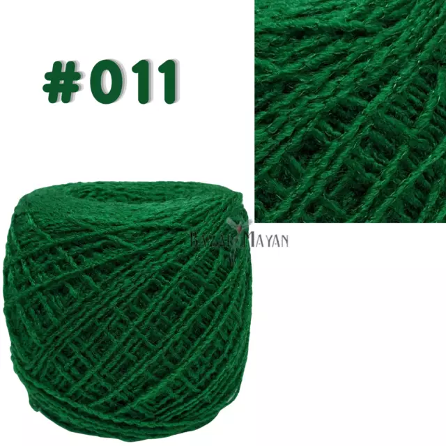 Green 100g Brisa Crochet Mexican Yarn Thread - Hilo Estambre Brisa Para Tejer #0