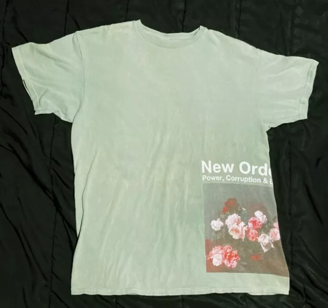 Urban Outfitters NEW ORDER "Power, Corruption & Lies" T-Shirt Adult MEDIUM (M)