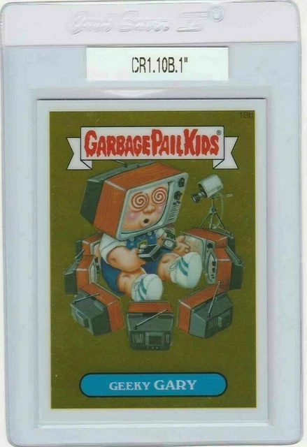 Garbage Pail Kids Geeky Gary 10b GPK Topps 2013 Chrome Series 1