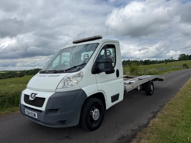 2014 PEUGEOT BOXER Recovery truck 3.5t car transporter Hpi clear ...