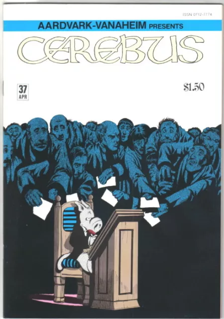 Cerebus the Aardvark Comic Book #37 AV 1982 VERY FINE+ NEW UNREAD