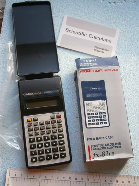 CASIO FX 82LB FRACTION SCIENTIFIC CALCULATOR U.S. Shipping 12.00 PicClick