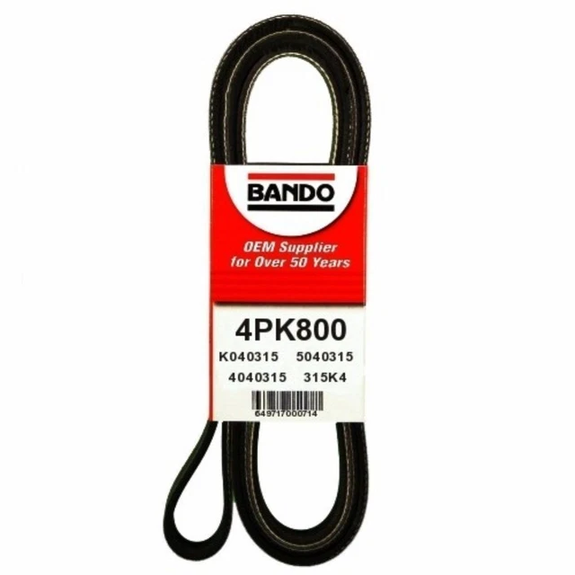 SERPENTINE BELTPOWER STEERING Bando 4PK800 11.80 PicClick