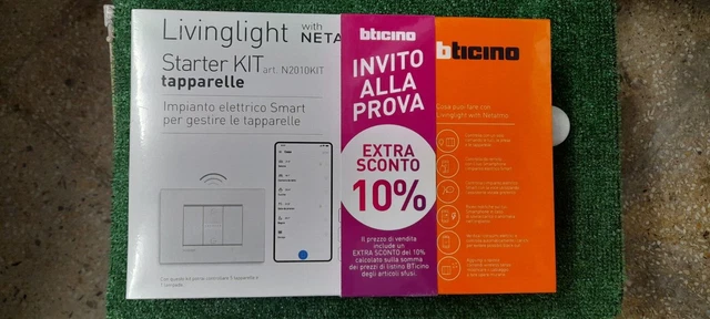 Bticino LivingLight N2010Kit Starter KitTapparelle