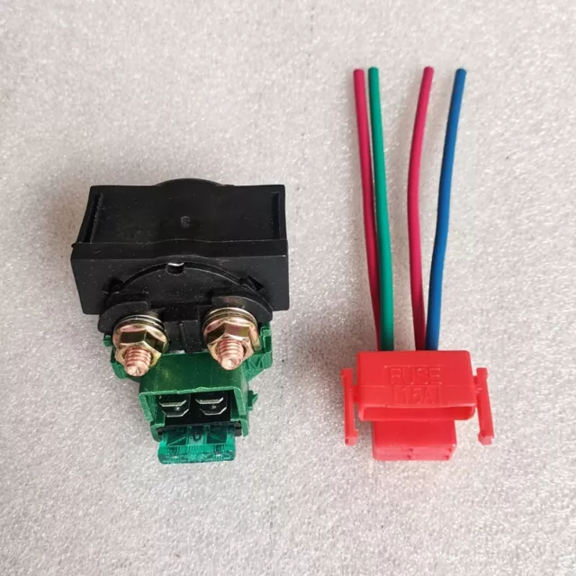 Starter Relay Solenoid And Plug for Honda CB750C/F/K/L Custom Supersport 79-82