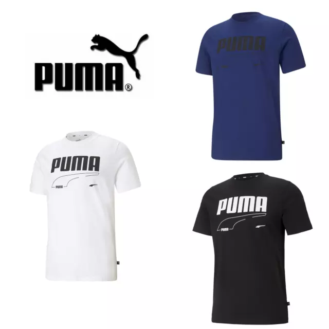 Puma Rebel Tee Herren T-Shirt Trainingsshirt Shirt 585738