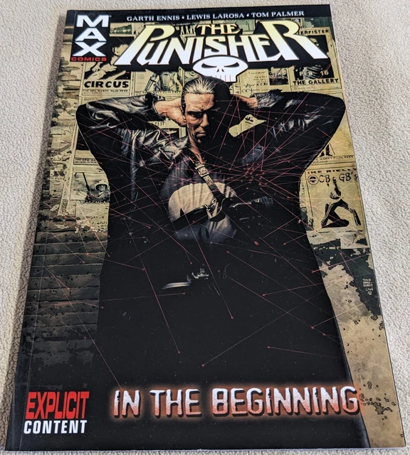 The Punisher Vol. 1 In The Beginning Trade Paperback TPB - Marvel MAX Comics