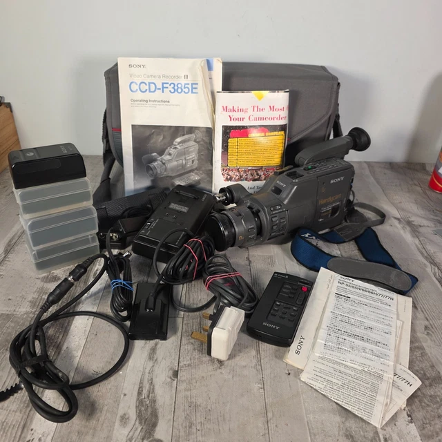 Sony Handycam CCD-F385E – Caméscope Video8, Pour Pièces (ne Fonctionne Pas)