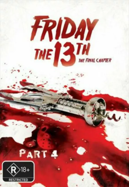Friday The 13th - Part 04 - The Final Chapter very good condition dvd region4 t1