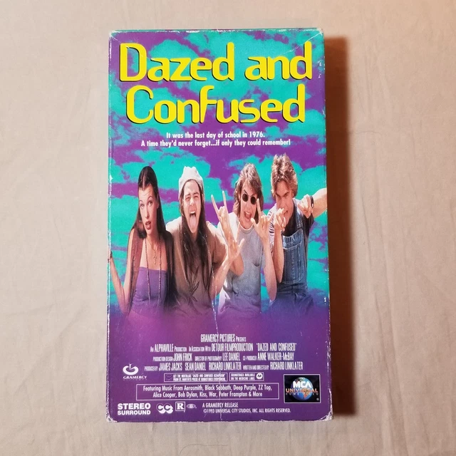 MCA UNIVERSAL SHELL Label Logo Design Dazed And Confused VHS