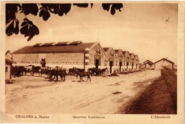 CPA CHALONS-sur-MARNE - Corbineau district (742741)