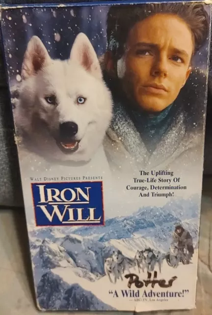 IRON WILL DISNEY Adventure (VHS, 1994) - Kevin Spacey - SEALED $9.99 ...