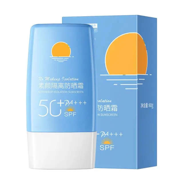 Sunscreen Isolation Whitening Facial Sunscreen Liquid Spf50 O1A7