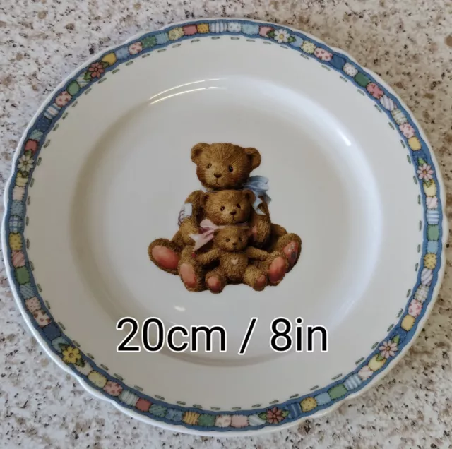 Cherished Teddies..... Extremely Rare German Plate .... Limited 1997....