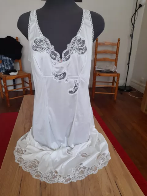 COMBINAISON NYLON FOND de robe t.46 48 EUR 15 00 PicClick FR