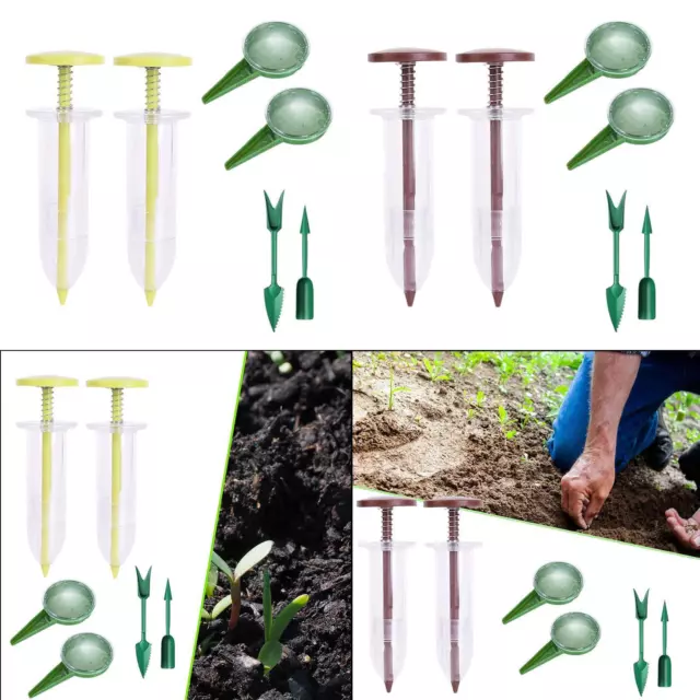 Accessori regolabili per seminatrice per semi da giardino, manuale, portatile,