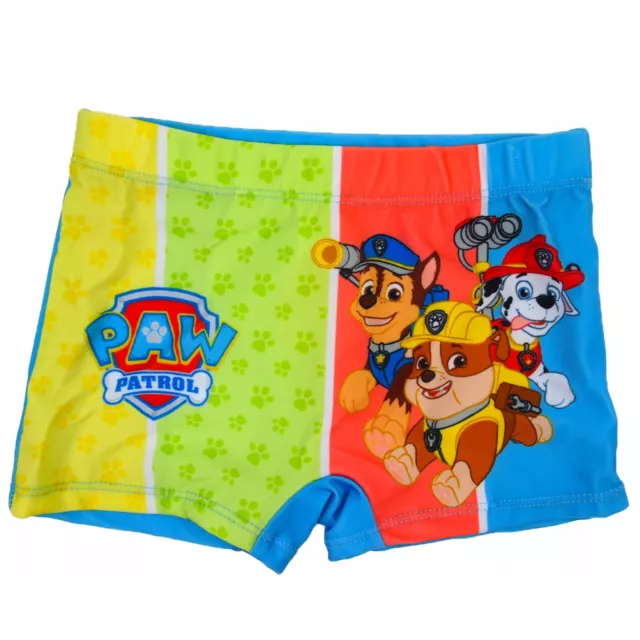 Paw Patrol Traje de Baño A Pantalones Cortos Mar Piscina Niño 4-8anni