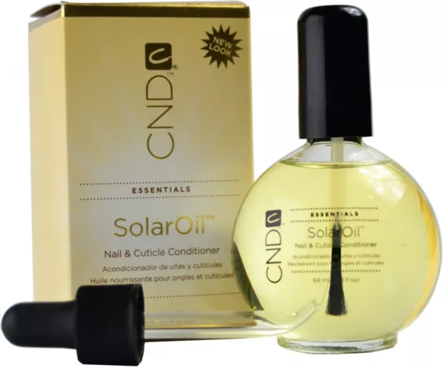 CND Essentials SOLAR OIL 2.3 oz Nail Cuticle Conditioner Polish Treatment Salon