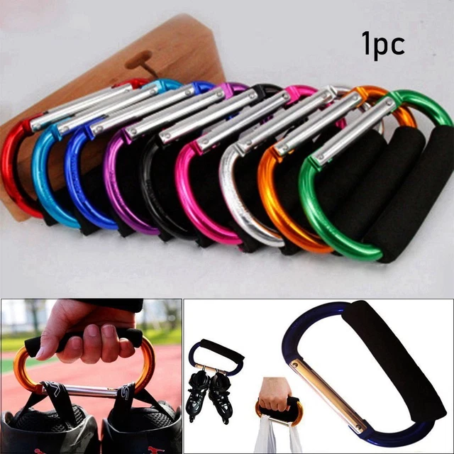 Stroller Organizer Pram Bag Hooks Pram Hanger Baby Buggy Clips Shopping Hooks