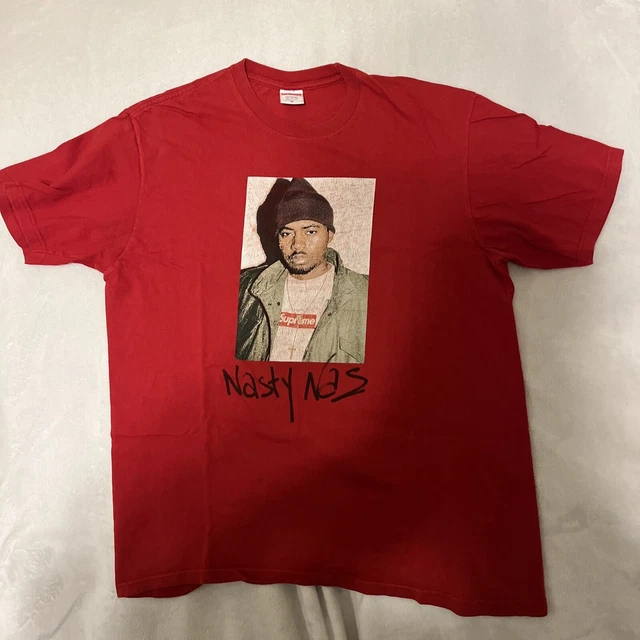 Supreme nasty nas online shirt