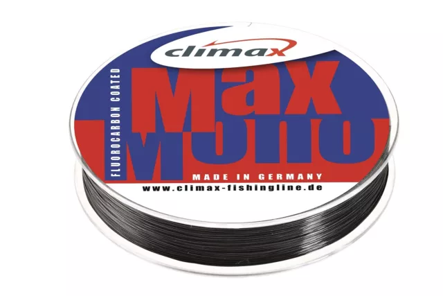 Climax Max Mono Black 100m Monofile Schnur Monoschnur Karpfenschnur Angelsehne