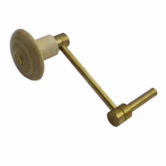2.75mm Brass Crank key Grandfather / Longcase Clock  No2