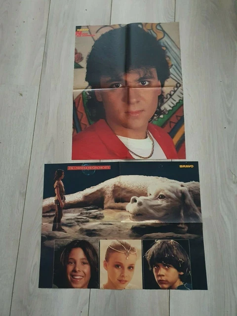 Superposter aus Bravo 20/1984   NINO DE ANGELO+DIE UNENDLICHE GESCHICHTE
