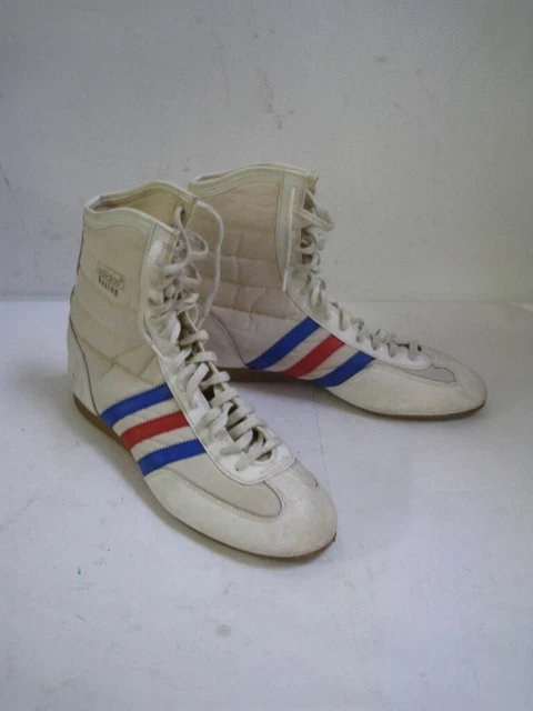 adidas gazelle silver green womens Adidas Santos Vintage Boxing Wrestling Boots 38/40 – darina`s garms